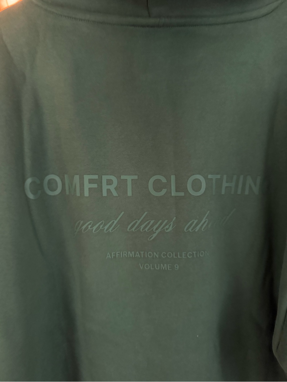 COMFRT Clothing Unisex Forest Green Graphic Sweatshirt - New no tag XXL